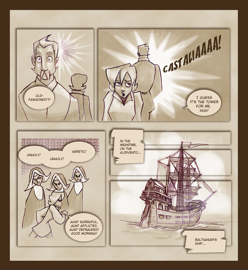 The Pirate Balthasar - webcomics, online comic, cartoon comics, comics to read online, comics online, web comics